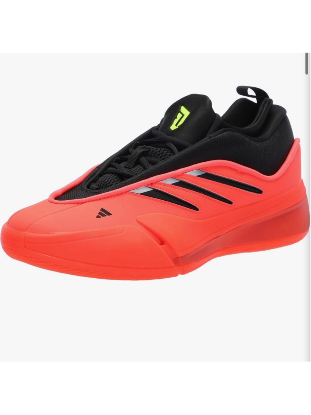 New Adidas unisex Dame 9 Basketball Shoes women Sz 7 - men Sz 6 Orange